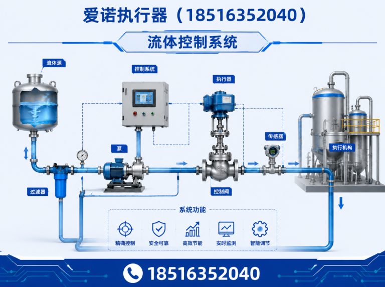 泰顺县气动执行器展示图